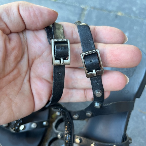 VINCE CAMUTO studded leather gladiator sandals - SIZE 5.5 - Picture 11 of 13